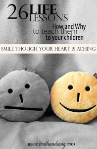 Smile Though Your Heart Is Aching - Life Lesson 12